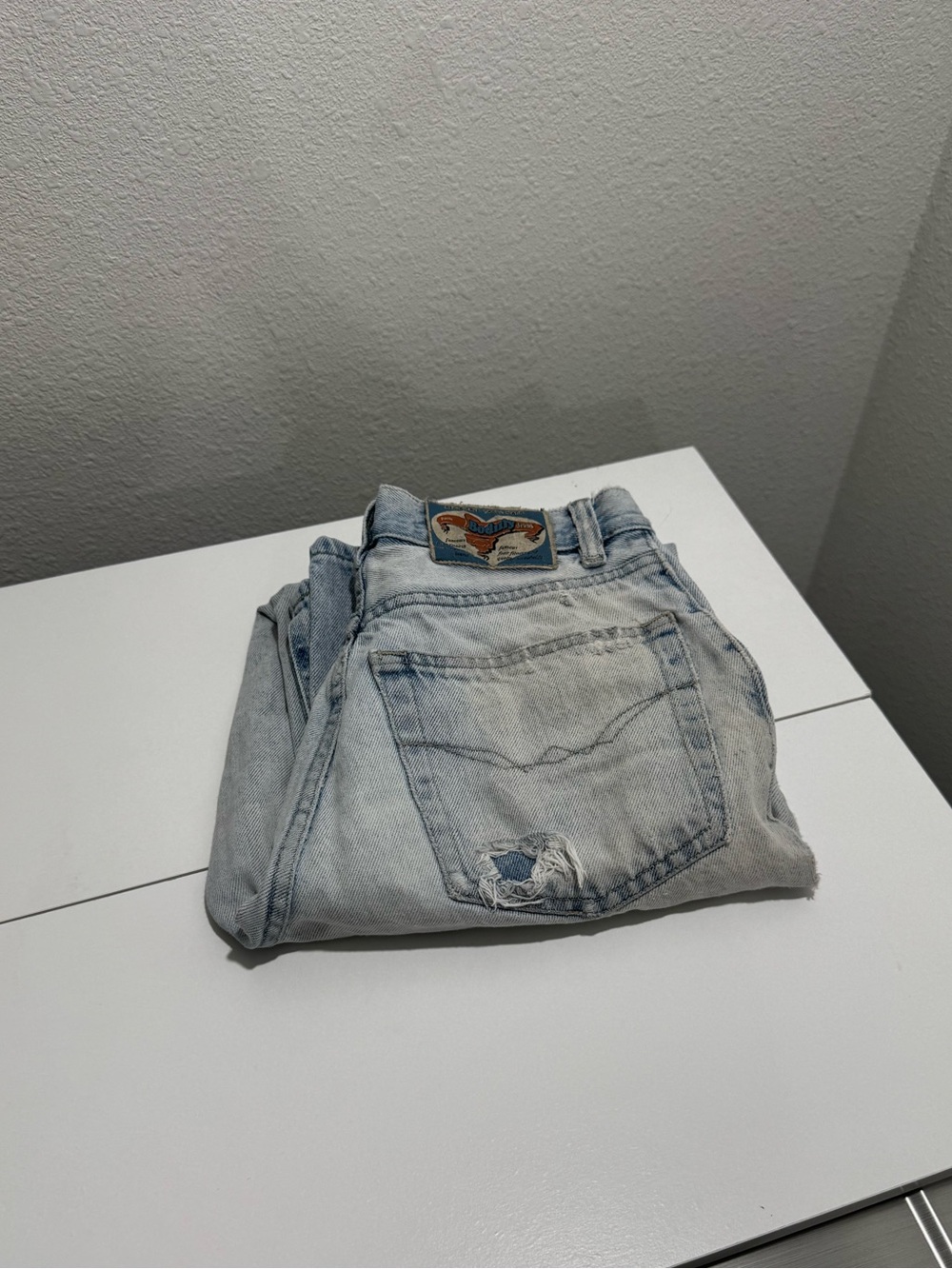 Vintage denim jeans